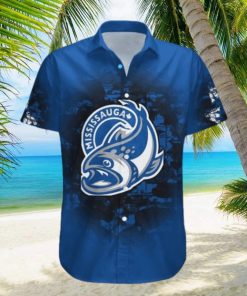 Mississauga Steelheads Hawaii Shirt Set Camouflage Vintage Ca Hockey