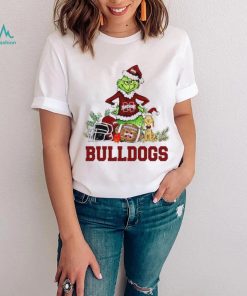 Mississippi State Bulldogs Grinch and Max dog funny Christmas shirt
