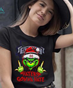 Mississippi State Bulldogs Grinch middle finger haters gonna hate shirt