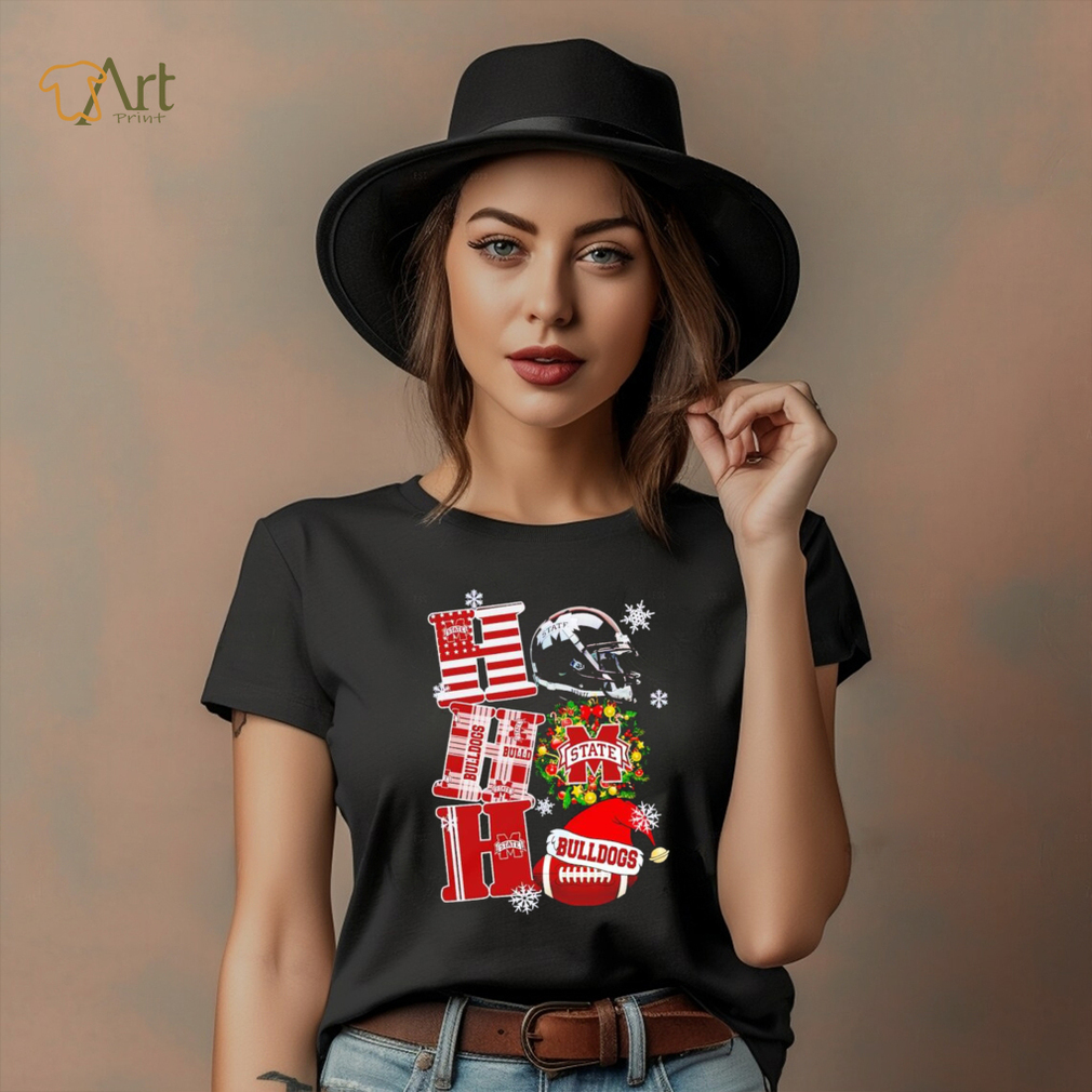 Mississippi State Bulldogs NCAA ho ho ho Christmas shirt Mississippi State Bulldogs NCAA ho ho ho Christmas shirt