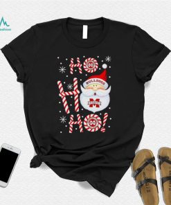 Mississippi State Bulldogs Santa Claus ho ho ho shirt
