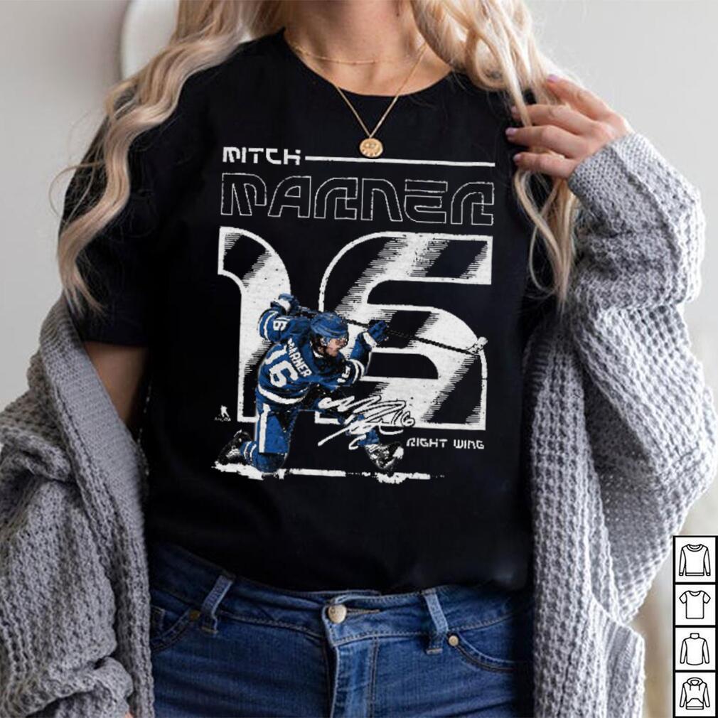 Mitch Marner Number WHT Shirt Mitch Marner Number WHT Shirt