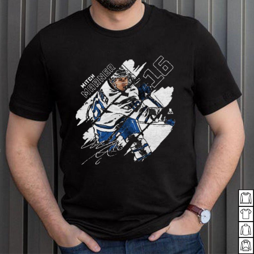 Mitch Marner Stripes WHT Shirt Mitch Marner Stripes WHT Shirt