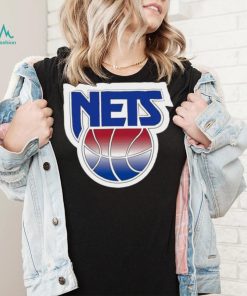 Mitchell & Ness Brooklyn Nets Black Logo T Shirt