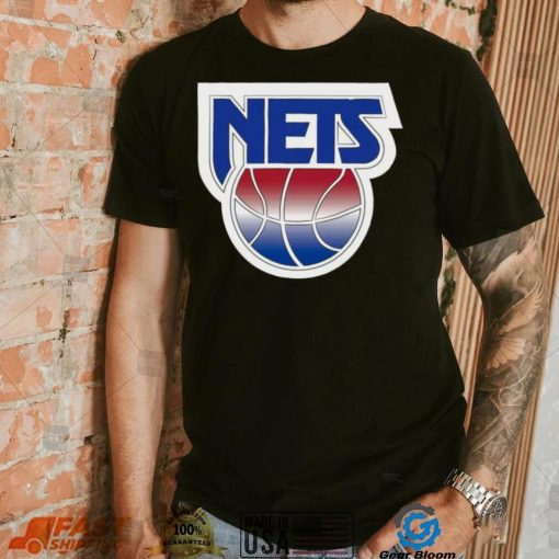 Mitchell & Ness Brooklyn Nets Black Logo T Shirt