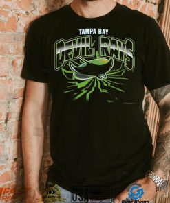 Mitchell & Ness Men's Tampa Bay Rays Black Earthquake T Shirt