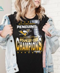 Mitchell & Ness Pittsburgh Penguins Cup Chase Black T Shirt