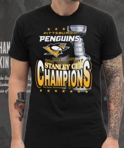 Mitchell & Ness Pittsburgh Penguins Cup Chase Black T Shirt