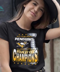 Mitchell & Ness Pittsburgh Penguins Cup Chase Black T Shirt