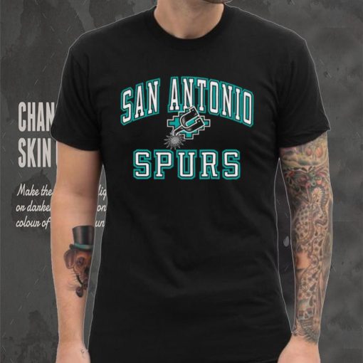 Mitchell & Ness San Antonio Spurs Black Kill the Clock T Shirt