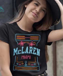 Mitchell and Ness Men's McLaren Racing Black Slub T Shirt