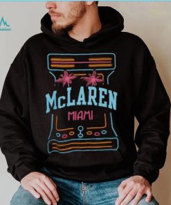 Mitchell and Ness Men's McLaren Racing Black Slub T Shirt