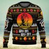 We’re All Mad Here Alice in Wonderland Ugly Christmas Sweater