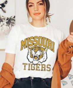 Mizzou Tigers Charlie Hustle Missouri Vault Tiger Logo T Shirt