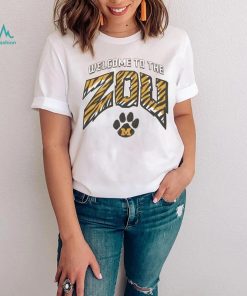 Mizzou Tigers Charlie Hustle Welcome to the ZOU Vault Paw Gold T Shirt