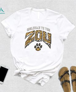 Mizzou Tigers Charlie Hustle Welcome to the ZOU Vault Paw Gold T Shirt