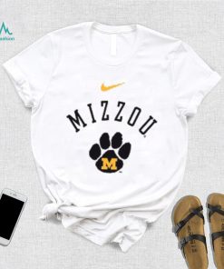 Mizzou Tigers Nike® 2023 Women's Vault M Paw Logo White Crew Shirt