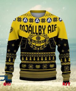 Mjällby AIF Allsvenskan Sweden Ugly Sweater Christmas