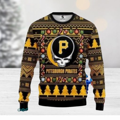 Mlb Pittsburgh Pirates Grateful Dead Christmas Ugly Christmas Sweaters Gift For Men Women