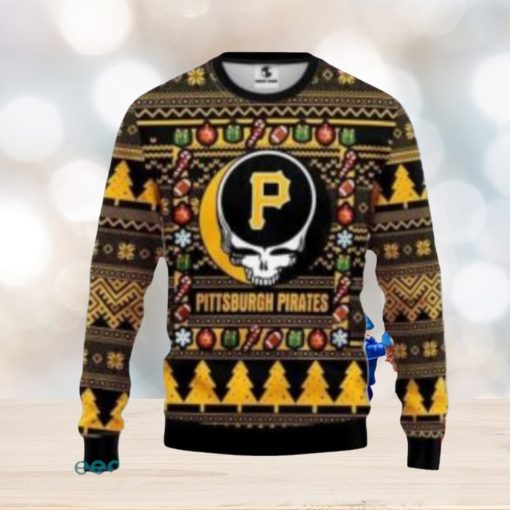 Mlb Pittsburgh Pirates Grateful Dead Christmas Ugly Christmas Sweaters Gift For Men Women