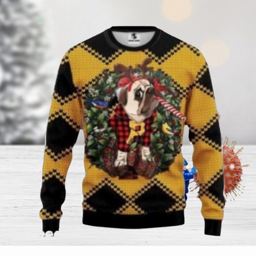 Mlb Pittsburgh Pirates Pug Dog Christmas Ugly Christmas Sweaters Gift For Men Women