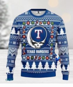 Mlb Texas Rangers Grateful Dead Christmas Ugly Christmas Sweaters Gift For Men Women