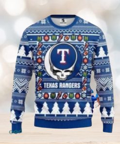 Mlb Texas Rangers Grateful Dead Christmas Ugly Christmas Sweaters Gift For Men Women