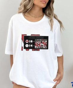 Monmouth Wins 16 14 Lake Forest 2023 Monmouth College Football Final Score Shirt