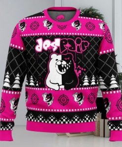 Monokuma Despair Dangan Ronpa Ugly Christmas Sweater