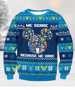 Monster Inc. Ugly Sweater Christmas Gift For Men And Women