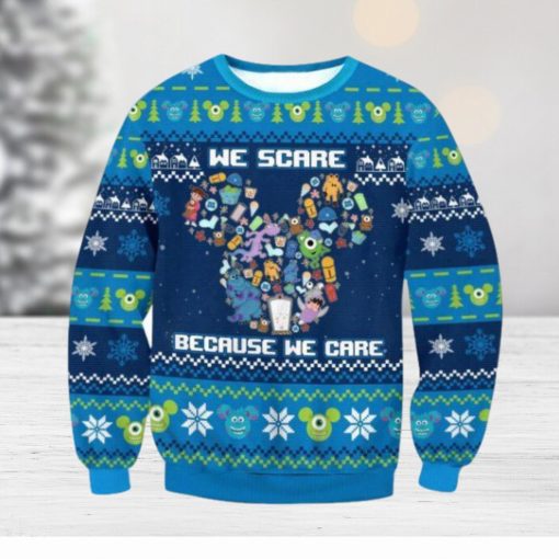 Monster Inc. Ugly Sweater Christmas Gift For Men And Women