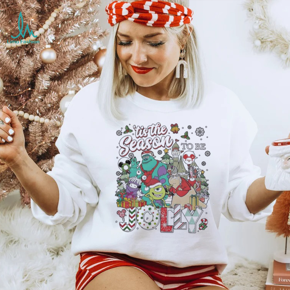 Monster Tis The Season To Be Jolly Christmas Shirt Monster Tis The Season To Be Jolly Christmas Shirt