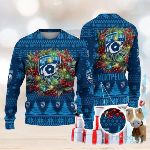 Montpellier Herault Rugby Ugly Christmas Sweater Gift Ideas For Fans