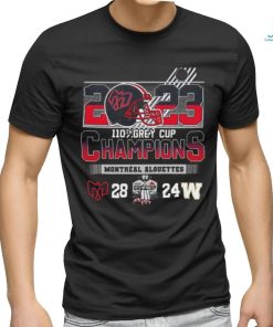Montreal Alouettes Cfl Champions 2023 shirt