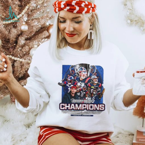 Montreal Alouettes Grey Cup Champions shirt