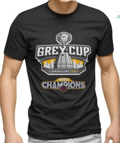 Montreal Alouettes Hamilton 110 CFL Coupe Grey Cup Champions Shirt