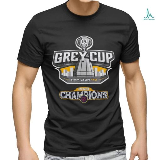 Montreal Alouettes Hamilton 110 CFL Coupe Grey Cup Champions Shirt