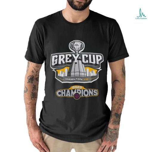 Montreal Alouettes Hamilton 110 CFL Coupe Grey Cup Champions Shirt