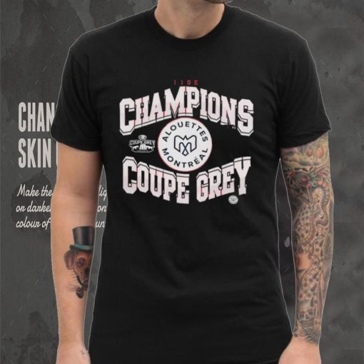 Montreal Alouettes logo Champion couple grey Classic T shirt