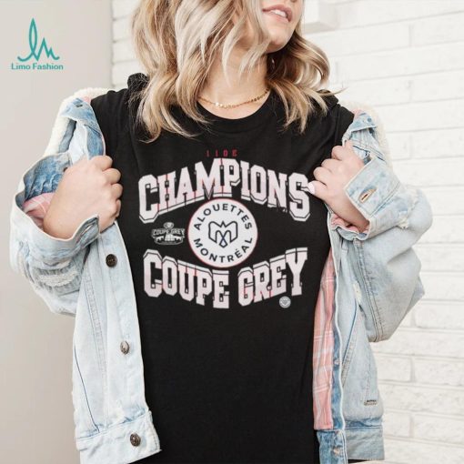 Montreal Alouettes logo Champion couple grey Classic T shirt
