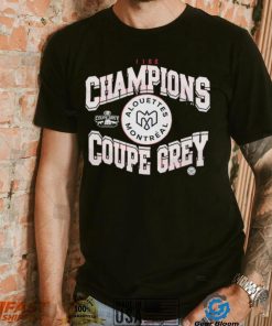 Montreal Alouettes logo Champion couple grey Classic T shirt