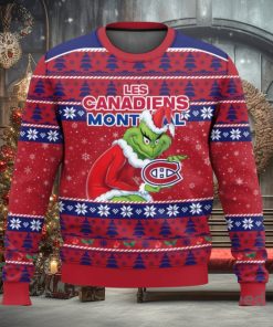 Montreal Canadiens Grinch AOP Ugly Christmas Sweater Christmas Gift For Men And Women