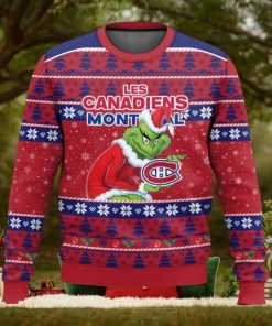 Montreal Canadiens Grinch Ugly Christmas Sweater Trending Sweater For 2023 Christmas Holidays