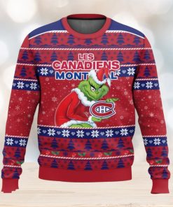 Montreal Canadiens Grinch Ugly Christmas Sweater Trending Sweater For 2023 Christmas Holidays