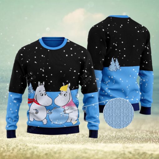 Moomins Ugly Sweater Gift For Christmas