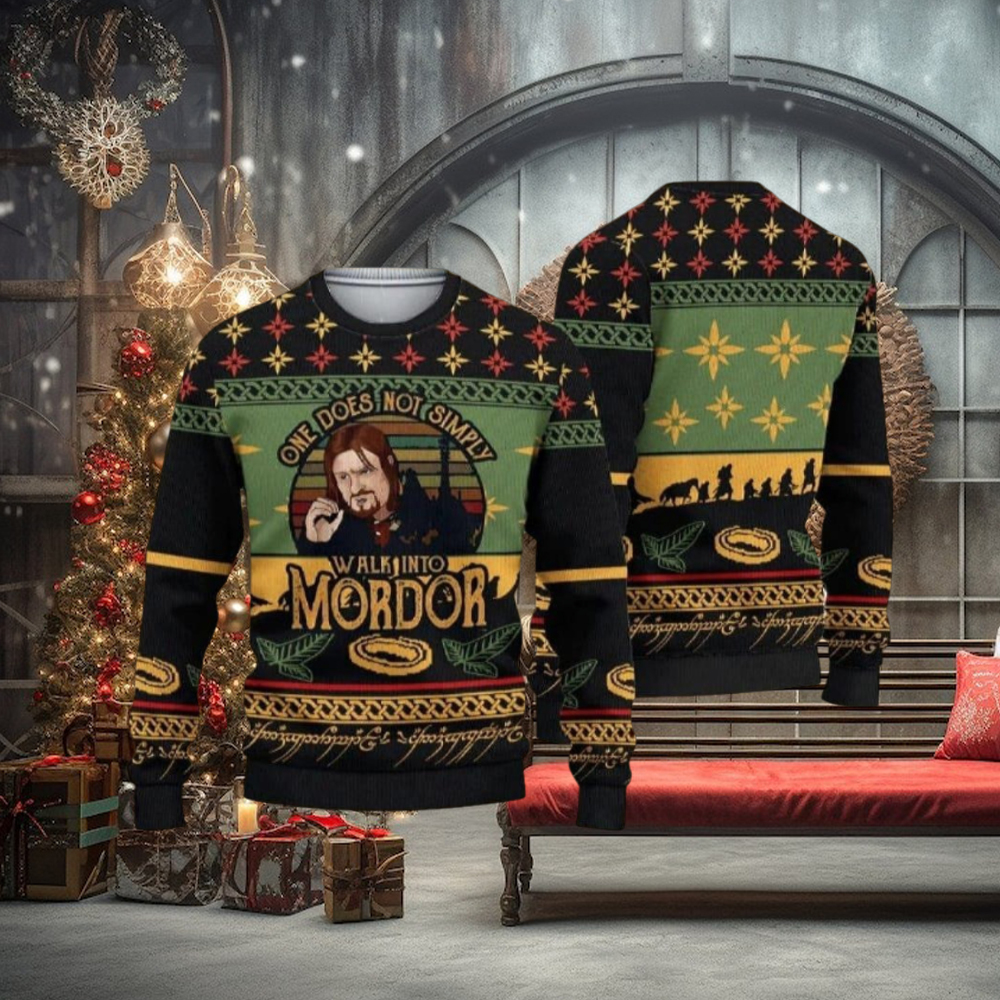 Mordor Fun Run LOTR Mordor Fun Run LOTR Ugly Gift For Xmas Merry Christmas 2023 Mordor Fun Run LOTR Mordor Fun Run LOTR Ugly Gift For Xmas Merry Christmas 2023