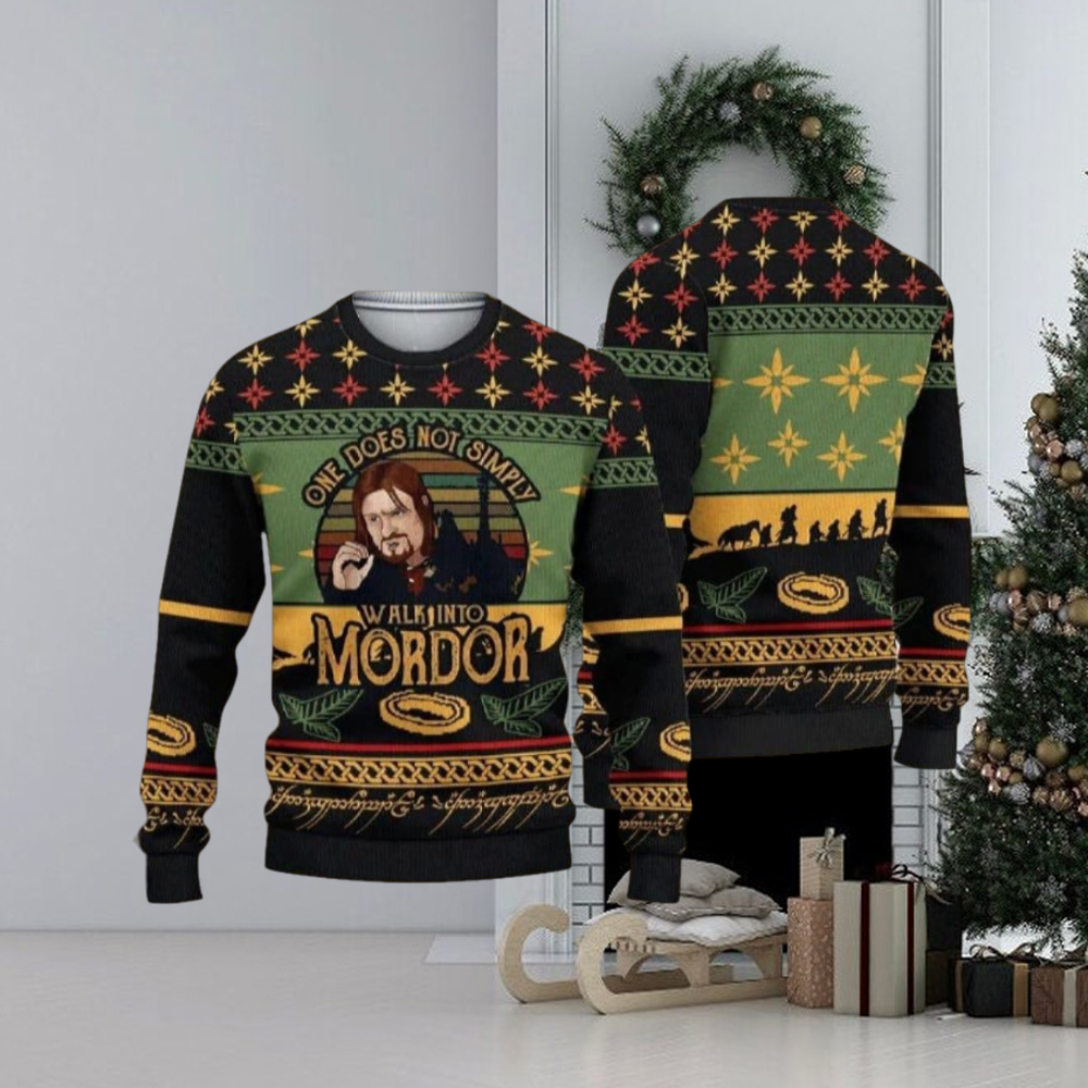 Mordor Fun Run LOTR Mordor Fun Run LOTR Ugly Gift For Xmas Merry Christmas 2023 Mordor Fun Run LOTR Mordor Fun Run LOTR Ugly Gift For Xmas Merry Christmas 2023