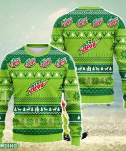 Mtn Dew Ugly Christmas Sweater 3D All Over Printed Sweaters Christmas Gift