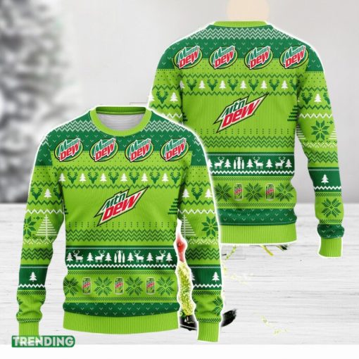 Mtn Dew Ugly Christmas Sweater 3D All Over Printed Sweaters Christmas Gift