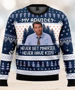 My Advice Married With Children Ugly Christmas Sweater